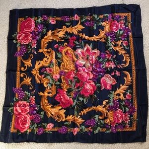 Bill Blass Silk Scarf